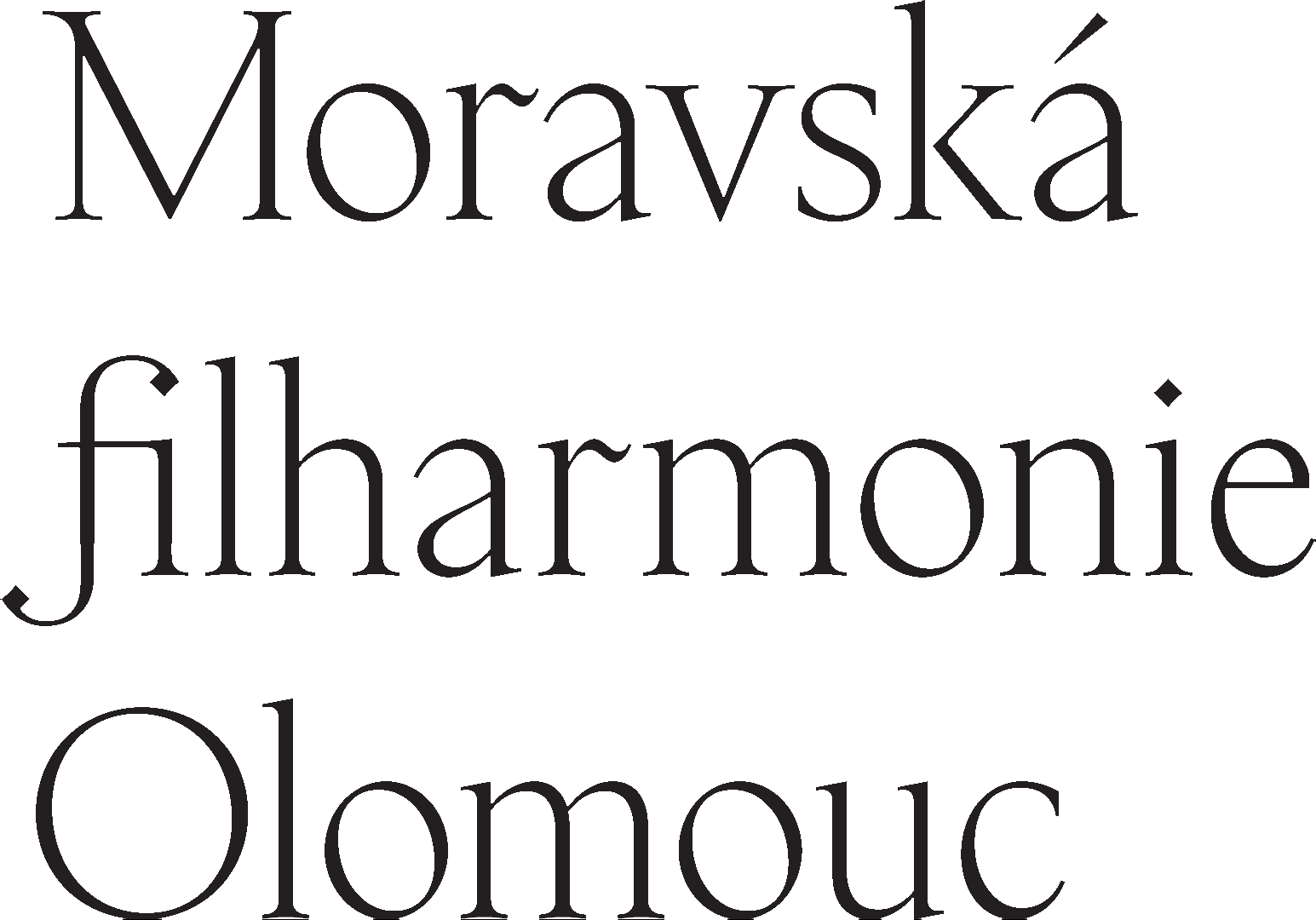 Moravská filharmonie Olomouc logo